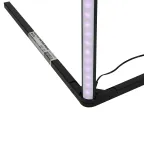 Торшер нUЛм-T630 10W/RGB/DIM/RC BLACK напольный светодиодный 10W RGB свет Диммер Пульт ДУ (в/к) черный