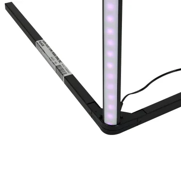 Торшер нUЛм-T630 10W/RGB/DIM/RC BLACK напольный светодиодный 10W RGB свет Диммер Пульт ДУ (в/к) черный