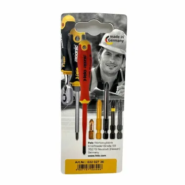 Бита крестовая серия Industrial E6,3 PH 2X73, 2 шт в блистере