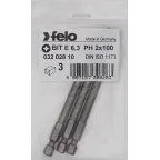 Бита крестовая серия Industrial PH 2X100, 3 шт