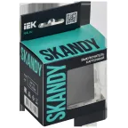 SKANDY Выключатель карточный 30А SK-V15G графит IEK