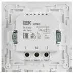 SKANDY Выключатель карточный 30А SK-V15G графит IEK