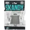 SKANDY Выключатель 3-клавишный 10А SK-V11N никель IEK