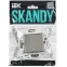 SKANDY Выключатель 1-клавишный с индикацией 10А SK-V07N никель IEK