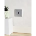 BRITE Рамка 1 пост IP44 РУ-1-БрА-44 алюминий