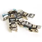 Замки для хомутной ленты Clamp lock нержавеющя сталь 12 мм