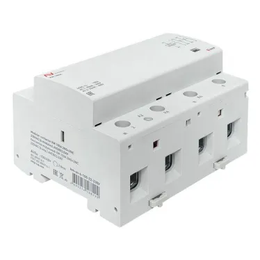 Контактор модульный КМ 100А 2NO+2NC 230VAC (6 мод.) AVERES EKF