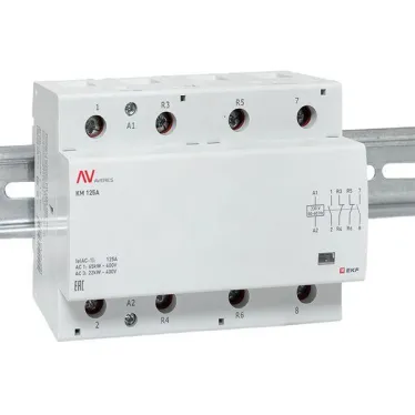Контактор модульный КМ 125А 2NO+2NC 230VAC (6 мод.) AVERES EKF