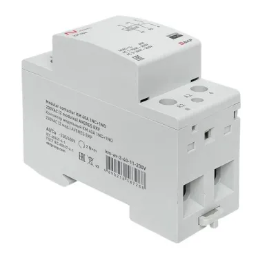 Контактор модульный КМ 40А 1NC+1NO 230VAC (2 мод.) AVERES EKF