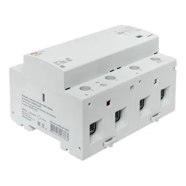 Контактор модульный КМ 80А 4NO 230VAC (6 мод.) AVERES EKF