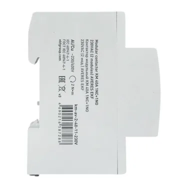 Контактор модульный КМ 40А 1NC+1NO 230VAC (2 мод.) AVERES EKF