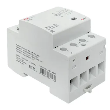 Контактор модульный КМ 63А 2NO+2NC 230VAC (3 мод.) AVERES EKF
