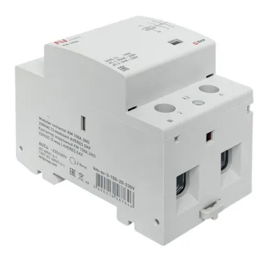 Контактор модульный КМ 100А 2NО 230VAC (3 мод.) AVERES EKF