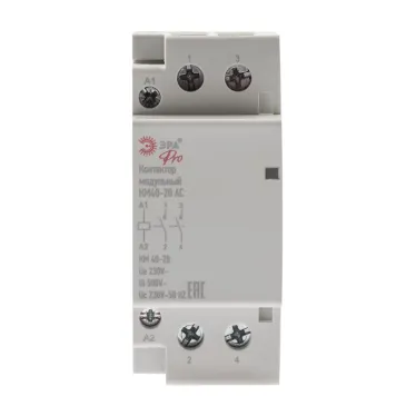 Контактор модульный NO-902-292 Pro-294 КМ40-20 AC (6/30/1080) | Б0049159 | ЭРА