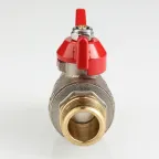 Кран шаровой 3/4' НН ручка бабочка BASE