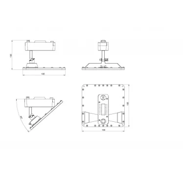 Светильник Quadro Track 10/1400 Г60 5K White