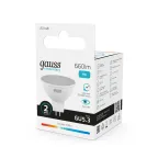 Лампа светодиодная LED 9 Вт 660 лм 4100К софит MR16 нейтральный GU5.3 AC 220В Elementary Gauss