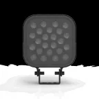 Светильник светодиодный Frieze 2.0 S 40 Вт 5000 К IP66 RAL9005 черный 20x40град