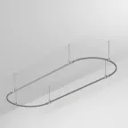 Трек ART-APRIORI-OVAL-ROD-800-3000x1000 (TN) (ARL, IP20 металл, 3 года)