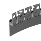                  Профиль PLINTUS-FANTOM-BENT-H35-SIDE-2000 BLACK (Arlight, Алюминий)
               