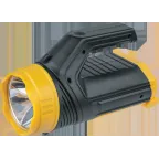Фонарь светодиодный NPT-SP23-ACCU 5Вт + 1COB LED 5Вт 200Лм 250м аккумуляторный прожектор+кемпинг пластик 2Ач