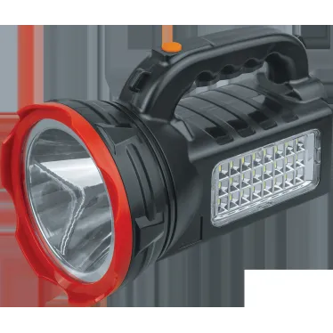 Фонарь светодиодный NPT-SP27-ACCU Прожектор кемпинг 1LED 3Вт+24LED 3Вт аккумулятор 4,4В 3Ач