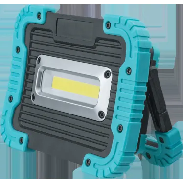 Фонарь светодиодный NPT-SP22-ACCU 10Вт COB LED 700лм 50м аккумуляторный прожектор пластик 3Ач