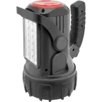 Фонарь светодиодный NPT-SP12-ACCU 1LED 3Вт+18+4LED аккумуляторный прожектор пластик