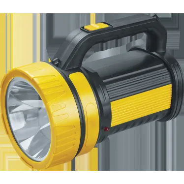 Фонарь светодиодный NPT-SP33-ACCU прожектор кемпинг 1LED 3Вт+24LED 5Вт lead-acid 1Ач