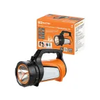                  Фонарь светодиод. "Прожектор 10", аккум., 10 Вт LED+12 SMD+12 SMD, 350 лм, 3,7 В 2,4 А*ч, USB | SQ0350-0003 | TDM
               
