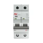 Выключатель автоматический AV-6 2P 20A (B) 6kA AVERES