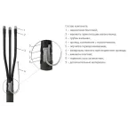 Муфта 3 КВ(Н)Тп-1 (150-240) с наконечниками (пластик/бумага) | zeta20318 | ЗЭТАРУС
