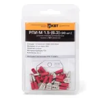                  Разъем плоский РПИ-М 2,5-(6,3) (30шт/упак) | 75359 | КВТ
               