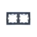 BRITE Рамка 2 поста IP44 РУ-2-БрТБ-44 темная бронза