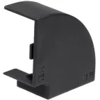 ELECOR Поворот 90град КМП 100х60 черный (2шт/компл) | EL-KK10D-P-100-060-K02 | IEK