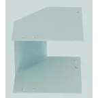 Simon Connect Угол вутренний для TM21042-8, алюминий | TMA203104-8 | Simon