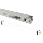 Кабель-канал перфорированный 60х80 перфорация 6/8мм (20 м) | SQ0410-0024 | TDM