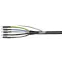 Муфта ПКВтпбэ 5х150/240 с/н ППД ПВХ/СПЭ изоляция 1кВ | UZM-XLBK1-VN5-150240SZ | IEK