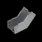 Угол внутр. верт. 45 гр. 100х100 мм "ПЛЮС" INOX304 | NLplus45-100-100 INOX304 | КМ - профиль