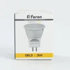 Лампа светодиодная LED 3вт 230в G5.3 MR11 теплый