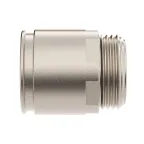                  Муфта труба-коробка д.32мм, IP66/IP67, М32х1,5, никелированная латунь
               