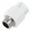 Муфта комбинированная 32x3/4' НР полипропиленовая PPR белая