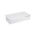                  Врезной x6 розеточный блок, планка, 4x2P+E, 2xUSB з/у, 1 пустой модуль, белый, S400 | 45624000-130 | Simon
               