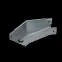 Угол горизонтальный 45 гр. 50х150 мм "ПЛЮС" INOX304 | GLplus45-50-150 INOX304 | КМ - профиль