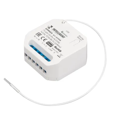 Диммер INTELLIGENT ARLIGHT TY-601-72-PS-IN (230V, 1x1.5A, TUYA Wi-Fi, 433Mhz) (IARL, IP20 пластик, 3 года)