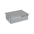 Врезной x4 розеточный блок, планка, 3x2P+E, 2xUSB з/у, алюминий, S400 | 45423000-133 | Simon
