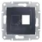 Адаптер AMP MOL KEL Cat5e 6 UTP графит