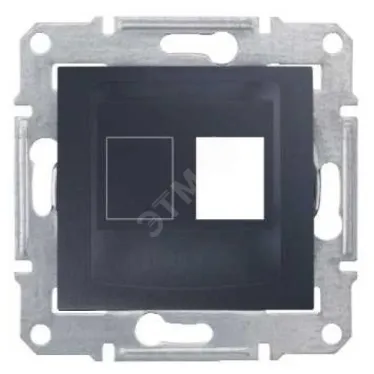 Адаптер AMP MOL KEL Cat5e 6 UTP графит
