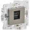 SKANDY Розетка компьютерная RJ45 кат.5E SK-K01N никель IEK