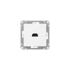 Эпика Механизм розетки HDMI белый EKF